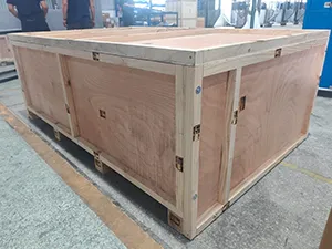 Зона упаковки оборудования