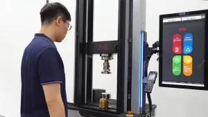 Универсальная электромеханическая испытательная машина – функция предотвращения столкновений