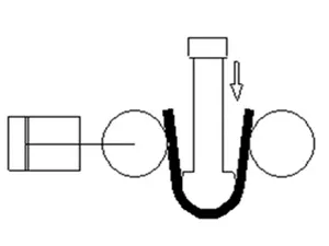 Шаг 2: Начало изгиба